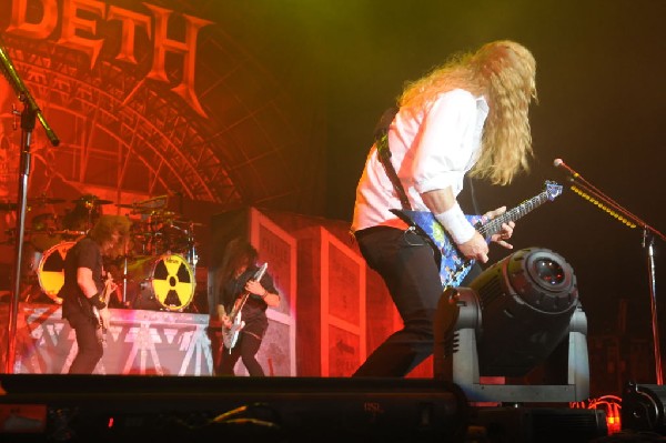 Megadeth at Superpages.com Center, Dallas Texas, 09/24/10 Opening night of