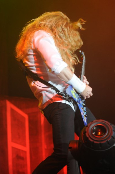 Megadeth at Superpages.com Center, Dallas Texas, 09/24/10 Opening night of