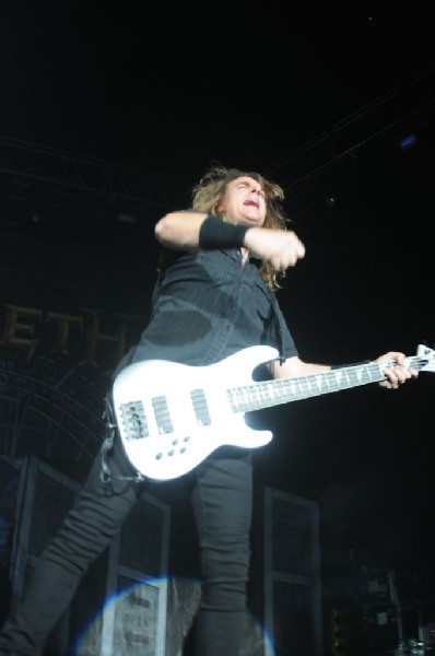 Megadeth at Superpages.com Center, Dallas Texas, 09/24/10 Opening night of