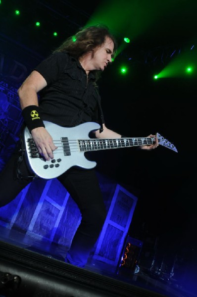 Megadeth at Superpages.com Center, Dallas Texas, 09/24/10 Opening night of