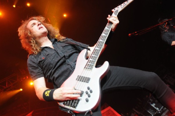 Megadeth at Superpages.com Center, Dallas Texas, 09/24/10 Opening night of