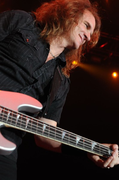 Megadeth at Superpages.com Center, Dallas Texas, 09/24/10 Opening night of