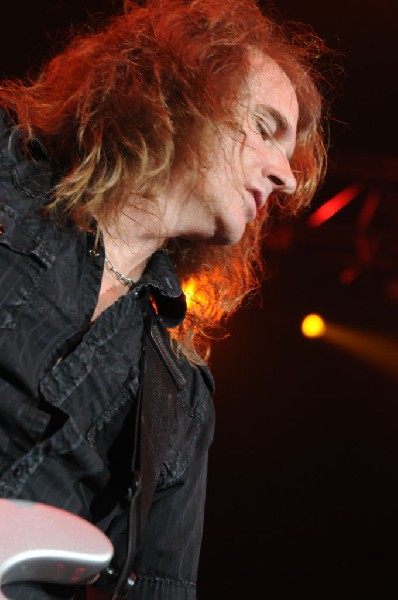 Megadeth at Superpages.com Center, Dallas Texas, 09/24/10 Opening night of