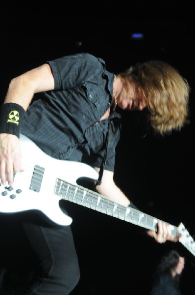 Megadeth at Superpages.com Center, Dallas Texas, 09/24/10 Opening night of