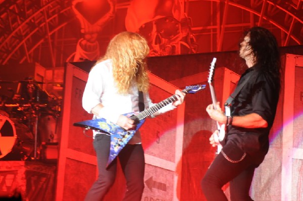 Megadeth at Superpages.com Center, Dallas Texas, 09/24/10 Opening night of