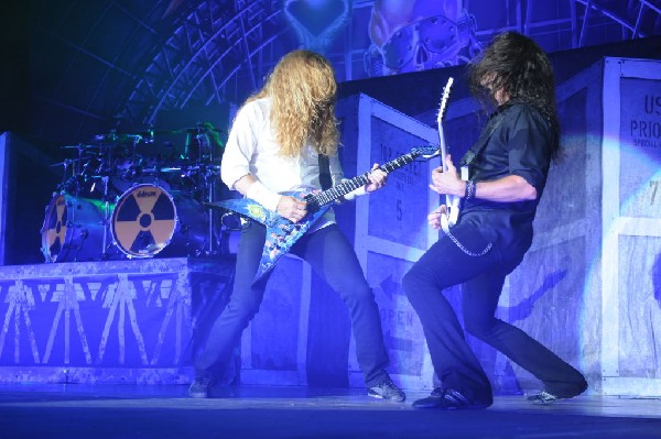 Megadeth at Superpages.com Center, Dallas Texas, 09/24/10 Opening night of