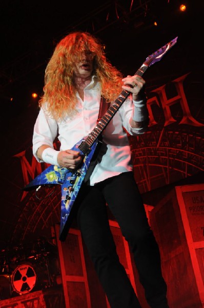 Megadeth at Superpages.com Center, Dallas Texas, 09/24/10 Opening night of