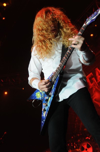 Megadeth at Superpages.com Center, Dallas Texas, 09/24/10 Opening night of