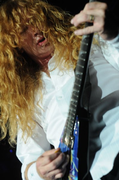 Megadeth at Superpages.com Center, Dallas Texas, 09/24/10 Opening night of