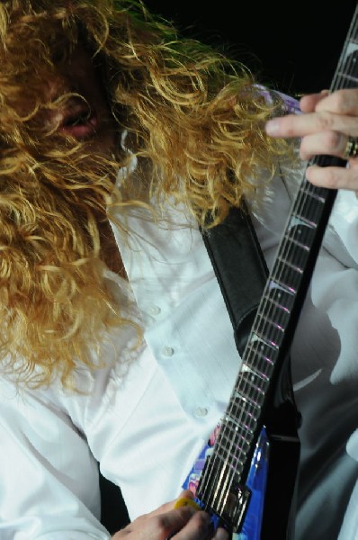 Megadeth at Superpages.com Center, Dallas Texas, 09/24/10 Opening night of