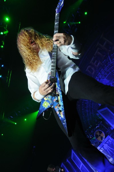 Megadeth at Superpages.com Center, Dallas Texas, 09/24/10 Opening night of