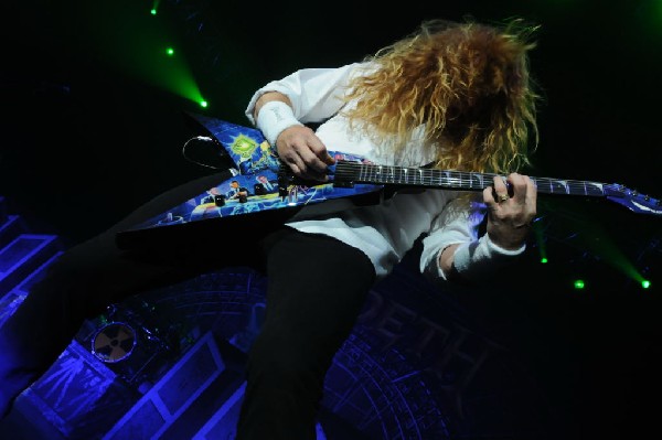 Megadeth at Superpages.com Center, Dallas Texas, 09/24/10 Opening night of