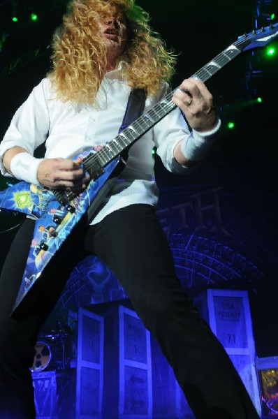 Megadeth at Superpages.com Center, Dallas Texas, 09/24/10 Opening night of