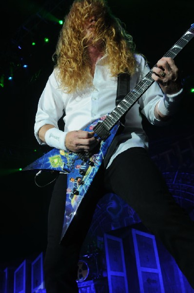 Megadeth at Superpages.com Center, Dallas Texas, 09/24/10 Opening night of