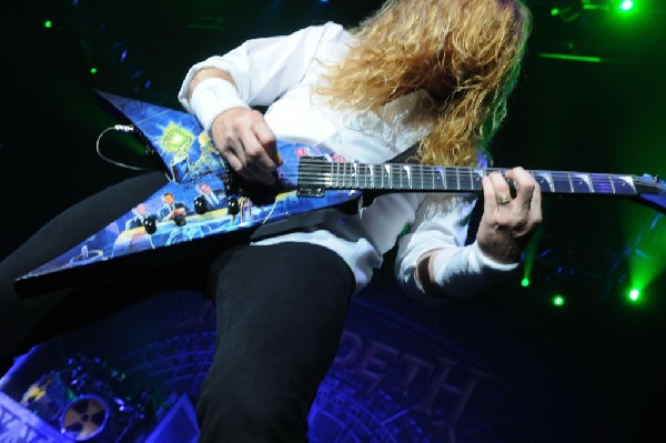 Megadeth at Superpages.com Center, Dallas Texas, 09/24/10 Opening night of