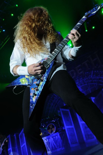 Megadeth at Superpages.com Center, Dallas Texas, 09/24/10 Opening night of