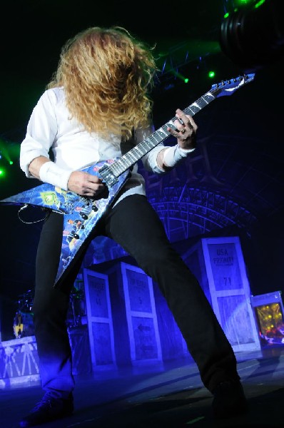 Megadeth at Superpages.com Center, Dallas Texas, 09/24/10 Opening night of