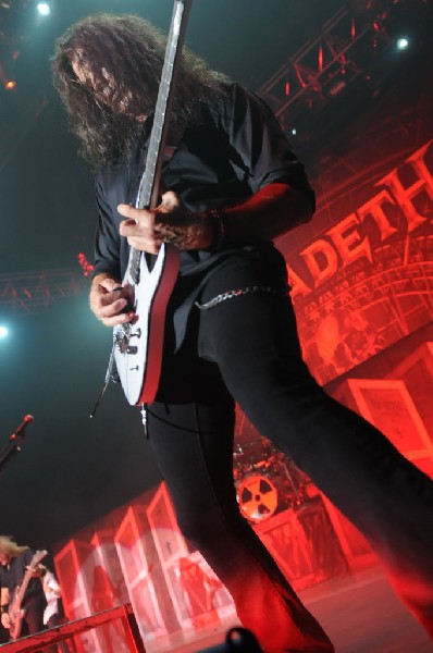Megadeth at Superpages.com Center, Dallas Texas, 09/24/10 Opening night of