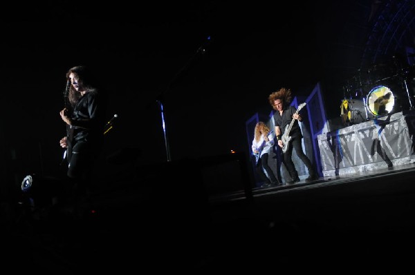 Megadeth at Superpages.com Center, Dallas Texas, 09/24/10 Opening night of