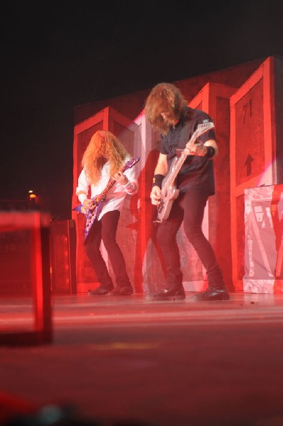 Megadeth at Superpages.com Center, Dallas Texas, 09/24/10 Opening night of