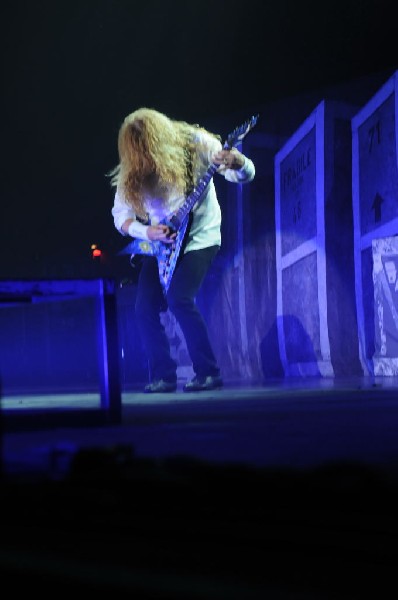 Megadeth at Superpages.com Center, Dallas Texas, 09/24/10 Opening night of