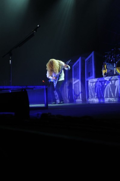 Megadeth at Superpages.com Center, Dallas Texas, 09/24/10 Opening night of