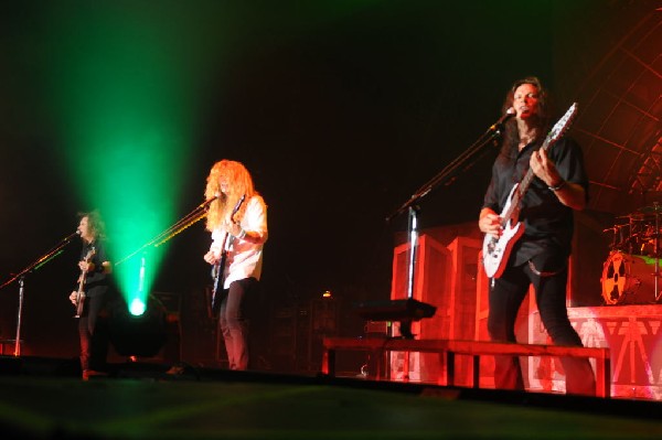 Megadeth at Superpages.com Center, Dallas Texas, 09/24/10 Opening night of