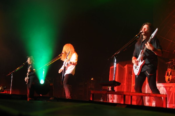 Megadeth at Superpages.com Center, Dallas Texas, 09/24/10 Opening night of