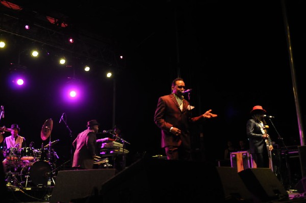 Morris Day and The Time at Austin Urban Music Festival, Butler Park, Austin