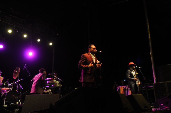 Morris Day and The Time at Austin Urban Music Festival, Butler Park, Austin