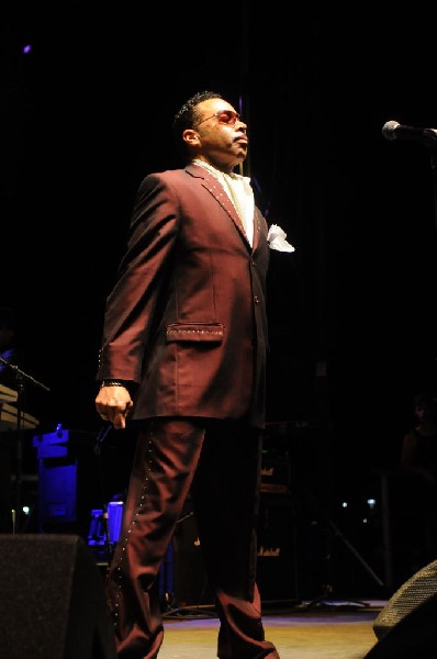 Morris Day and The Time at Austin Urban Music Festival, Butler Park, Austin