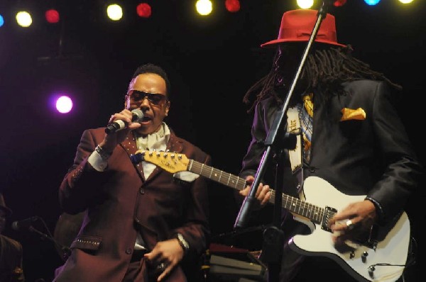 Morris Day and The Time at Austin Urban Music Festival, Butler Park, Austin