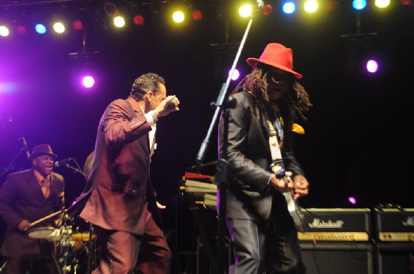 Morris Day and The Time at Austin Urban Music Festival, Butler Park, Austin