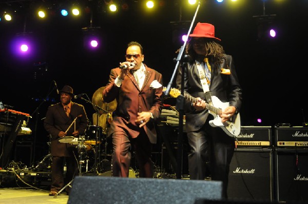 Morris Day and The Time at Austin Urban Music Festival, Butler Park, Austin