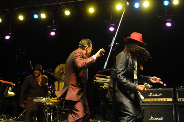 Morris Day and The Time at Austin Urban Music Festival, Butler Park, Austin