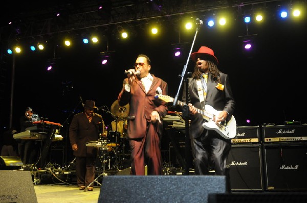 Morris Day and The Time at Austin Urban Music Festival, Butler Park, Austin