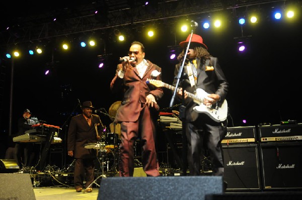 Morris Day and The Time at Austin Urban Music Festival, Butler Park, Austin