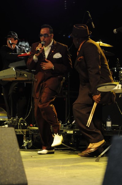 Morris Day and The Time at Austin Urban Music Festival, Butler Park, Austin