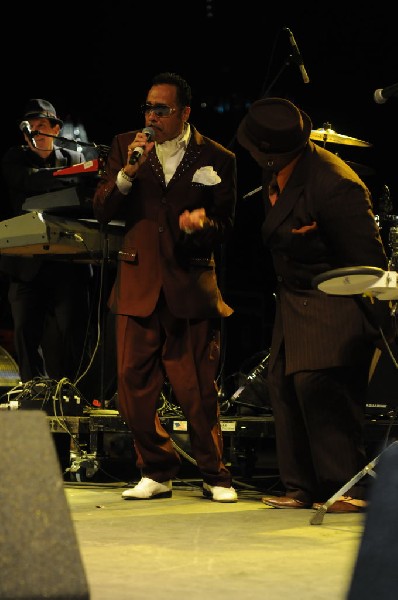 Morris Day and The Time at Austin Urban Music Festival, Butler Park, Austin