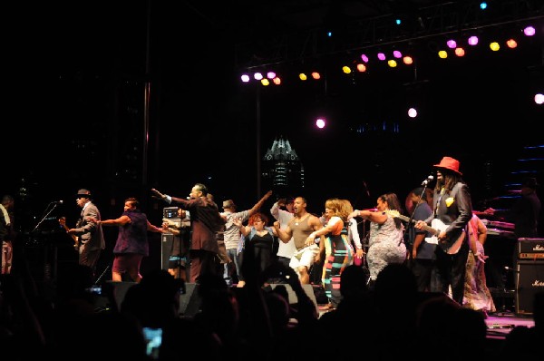 Morris Day and The Time at Austin Urban Music Festival, Butler Park, Austin