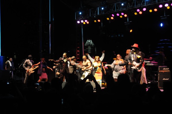 Morris Day and The Time at Austin Urban Music Festival, Butler Park, Austin