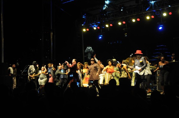 Morris Day and The Time at Austin Urban Music Festival, Butler Park, Austin