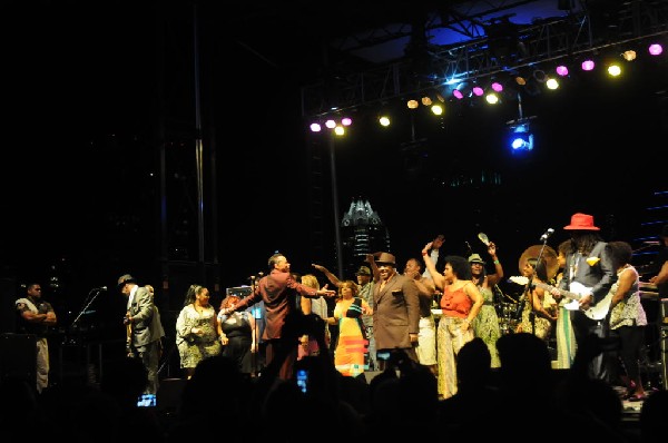 Morris Day and The Time at Austin Urban Music Festival, Butler Park, Austin