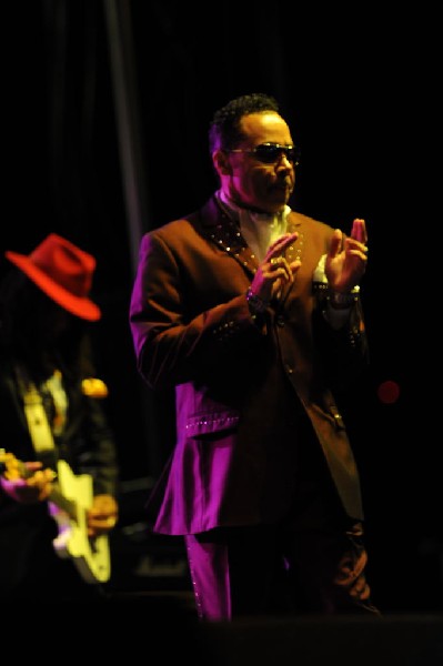 Morris Day and The Time at Austin Urban Music Festival, Butler Park, Austin