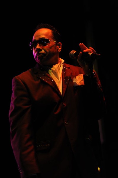 Morris Day and The Time at Austin Urban Music Festival, Butler Park, Austin