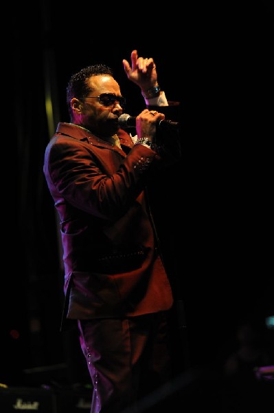 Morris Day and The Time at Austin Urban Music Festival, Butler Park, Austin