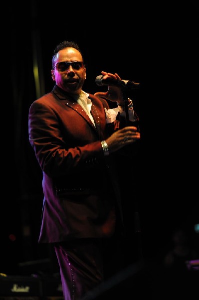 Morris Day and The Time at Austin Urban Music Festival, Butler Park, Austin