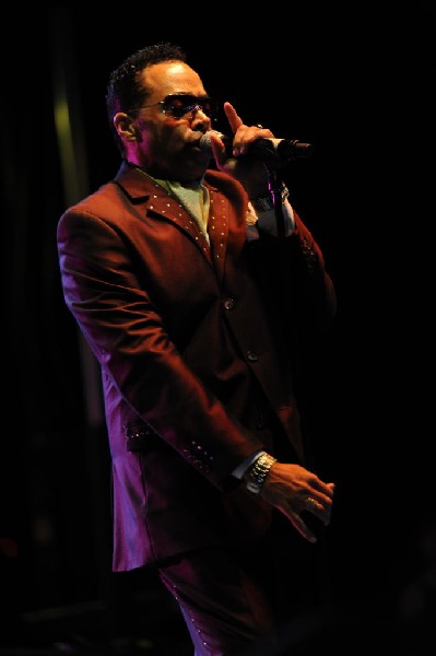 Morris Day and The Time at Austin Urban Music Festival, Butler Park, Austin