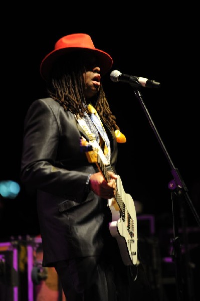 Morris Day and The Time at Austin Urban Music Festival, Butler Park, Austin