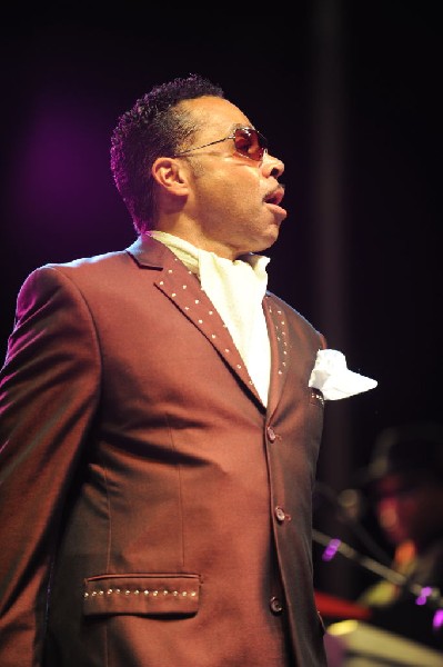 Morris Day and The Time at Austin Urban Music Festival, Butler Park, Austin